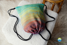 Drawstring Bag for wrap/sling - Glacial Harmony