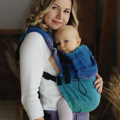 Porte-bébé ergonomique Prime TENCEL™ Aurora Cube v3