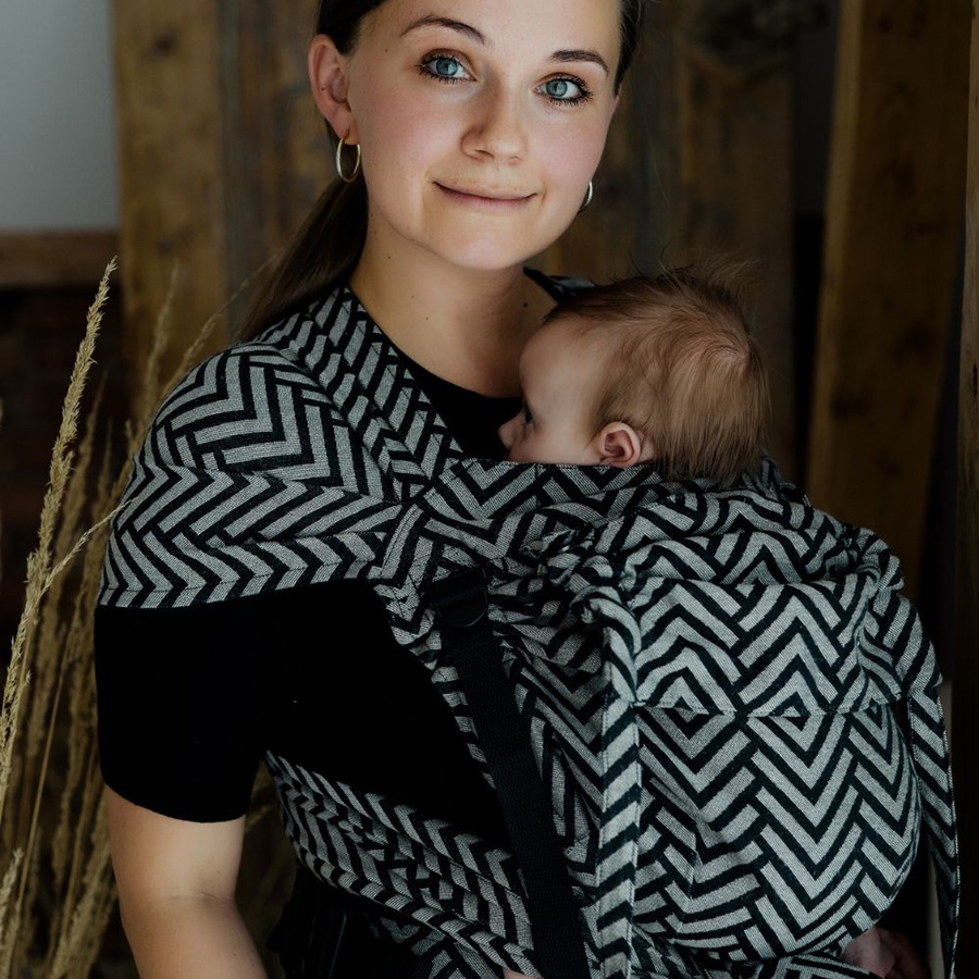 Porte-bébés Hybride Cross Hybrid Linen Onyx Miles