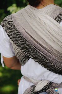 Baby Sling TENCEL™ Smokey Cube size 6
