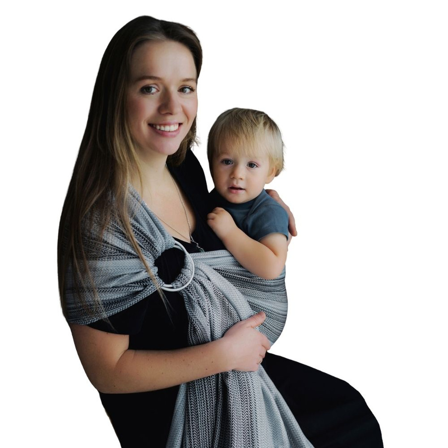 Ring Sling TENCEL™ Silver Path - taille M (2 m)