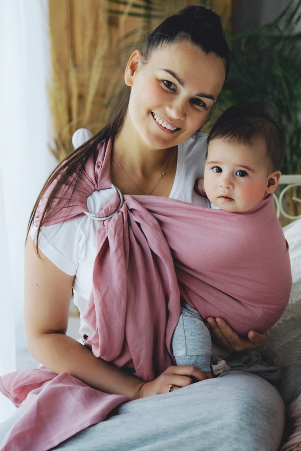 Ring sling Pure Linen Hutt Lagoon - size S (1,7 m) /2nd grade