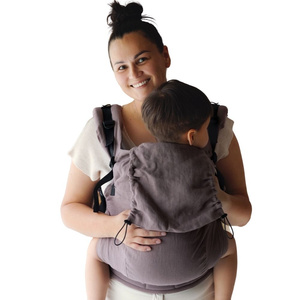 Porte-bébé physiologique pour enfant Preschooler Pure Linen Frappe – 100% lin naturel