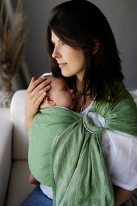 Ring sling Linen Whisper - size S (1,7 m)