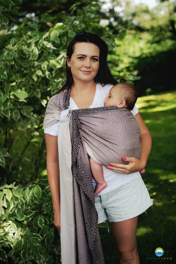 Ring sling Tencel Charmy Cube - size S (1,7 m)