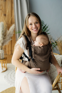 Baby Carrier Prime Pure Linen Bali Wood DEMO