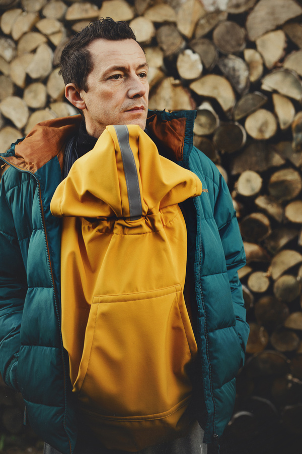 Babywearing Cover (softshell) - Sunshine