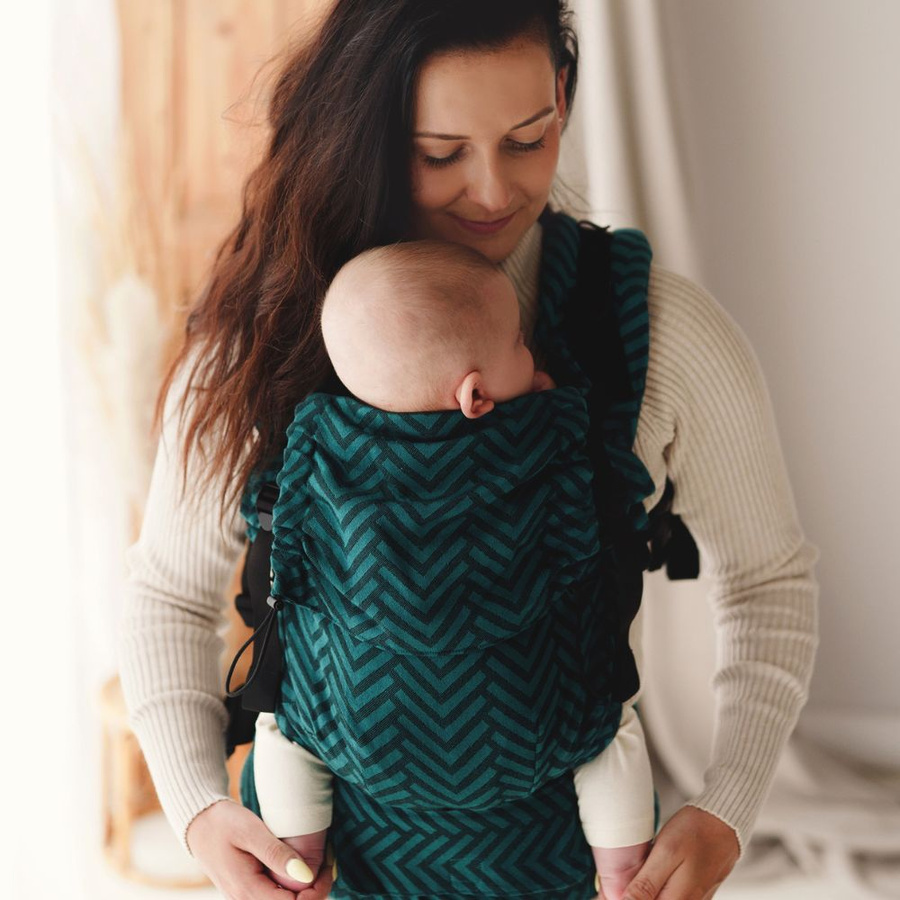 Porte-bébé ergonomique Prime Viridian Miles v3