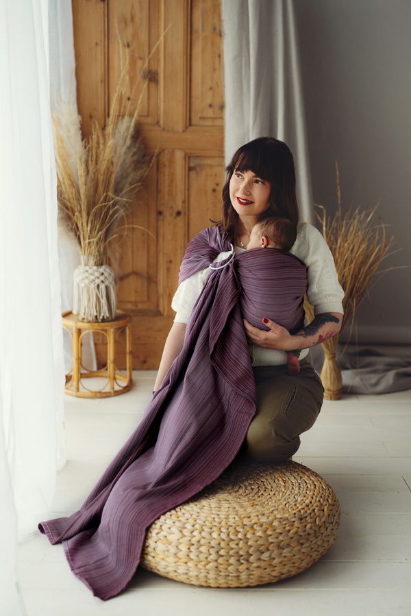 Ring Sling avec bambou – Bamboo Rubellite L (2,3 m)