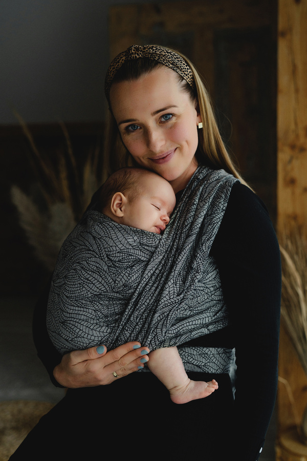 Baby Sling Linen Night Wildness size 7