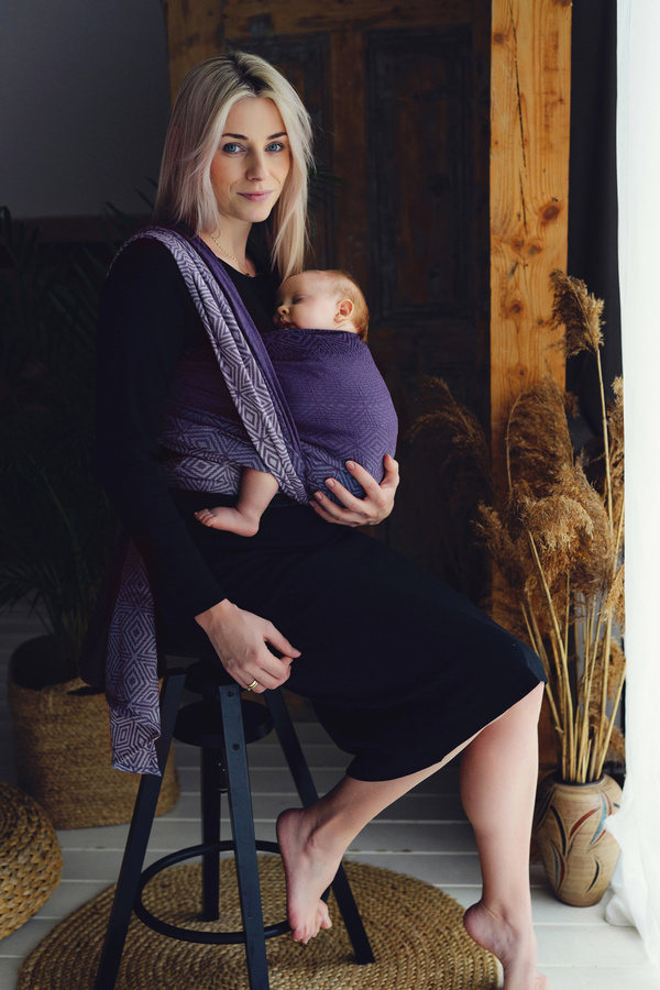 Baby Sling TENCEL™ Iris Cube size 6
