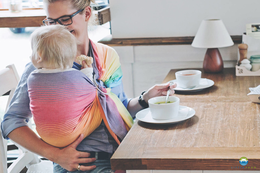 Ring sling Sandy Ammolite - size M (2m) /2nd class