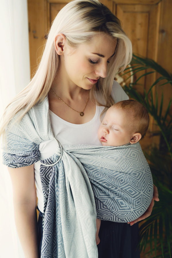 Ring Sling TENCEL™ Rocky Cube - taille S (1,7m)