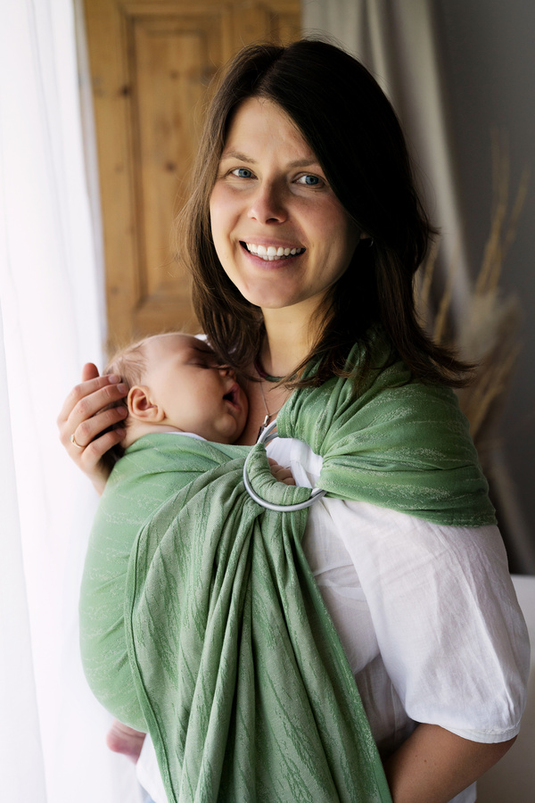 Ring sling Linen Whisper - size S (1,7 m)