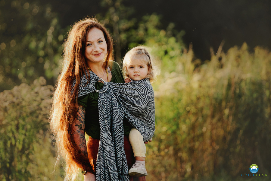 Ring Sling Inky Cube - taille S (1,7m)