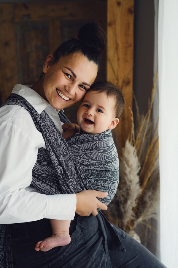 Écharpe de portage Carbon Harmony - taille 6 /2e choix