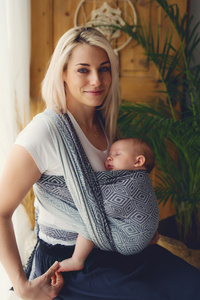 Baby Sling TENCEL™ Rocky Cube size 7 /2nd class