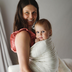 Ring Sling Linen Summer Meadow - taille S (1,7 m)