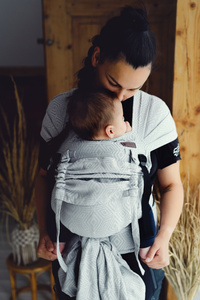 Baby Carrier Cross Hybrid Grey Cube DEMO