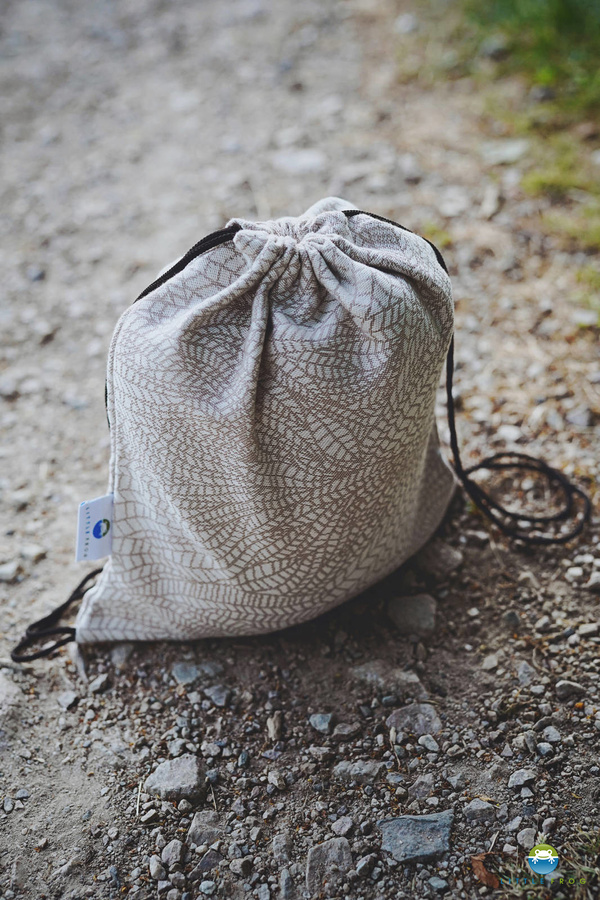 Drawstring Bag for wrap/sling - Natural Wildness