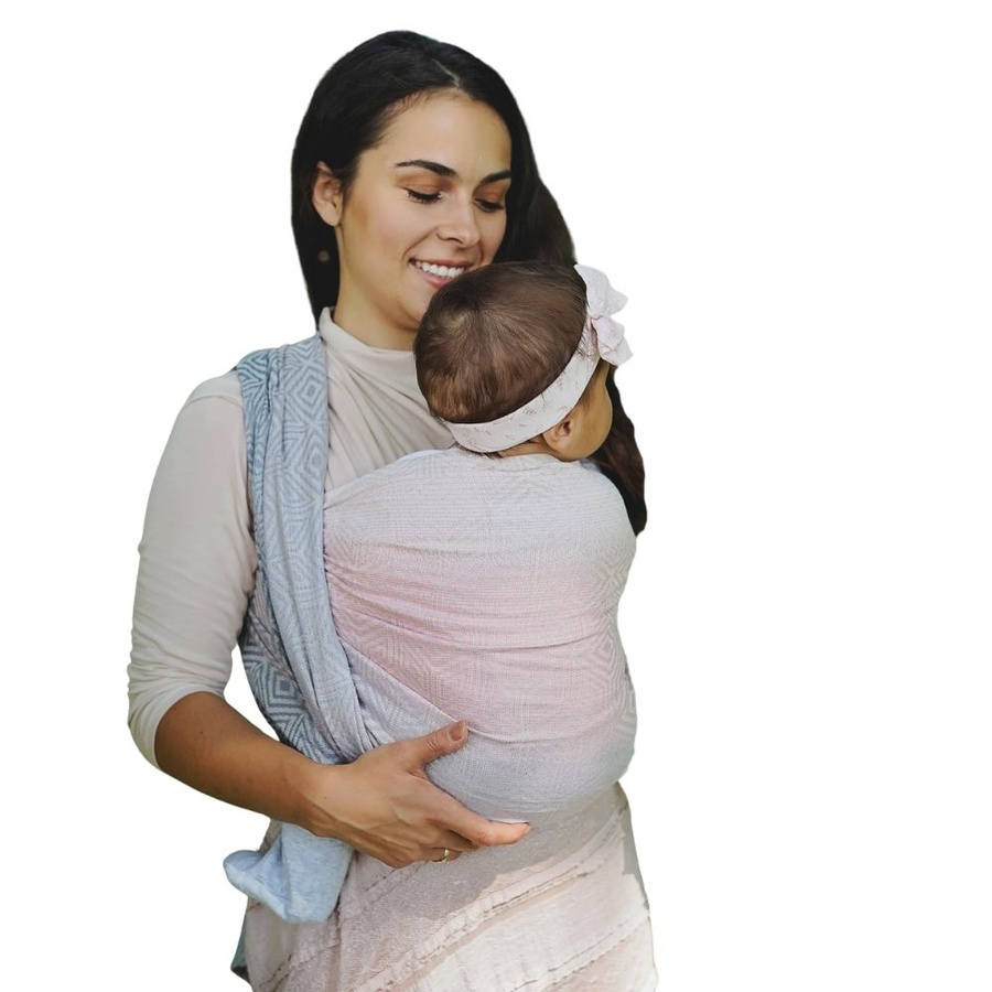 Baby Sling Cotton Foggy Cube size 9