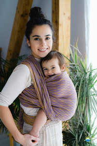 Baby Sling Purple Flames size 6/2nd class