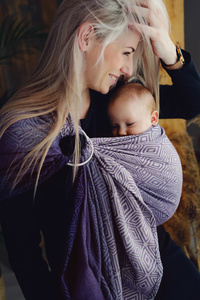 Ring Sling TENCEL™ Iris Cube size S (1,7 m) /2nd class