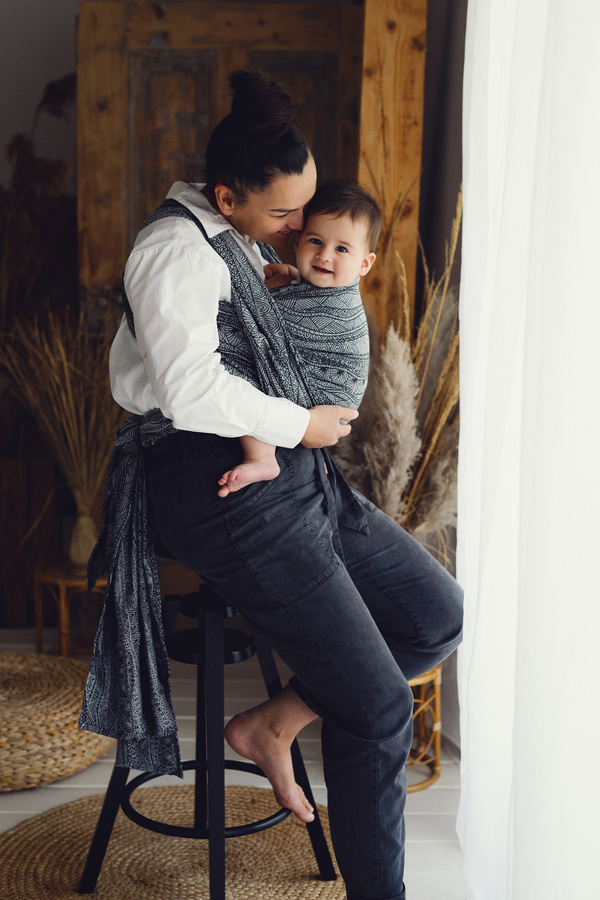 Écharpe de portage Carbon Harmony - taille 6 /2e choix