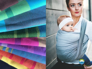 Scraps / fabric ends Little Frog wraps - 60-150cm Angelit (price per 1 kg)