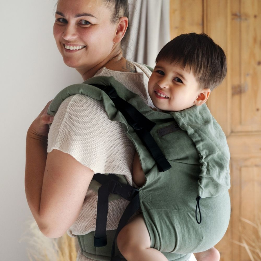 Porte-bébé ergonomique Preschooler Pure Linen Grove – 100% lin