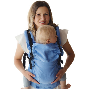 Porte-bébé en lin Prime - Pure Linen Mistral