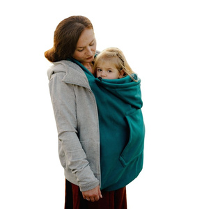 Babywearing Cover (Fleece) - Teal