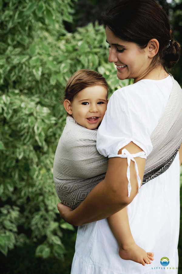 Ring Sling TENCEL™ Smokey Cube - taille M (2m)