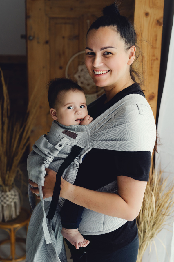 Porte-bébés Hybride Cross Hybrid Grey Cube