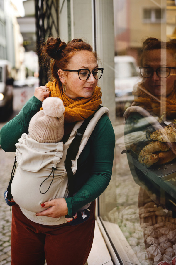 Porte-bébé ergonomique Prime Beige Moonstone