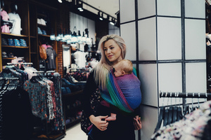 Écharpe de portage TENCEL™ Aurora Cube taille 5 /2e choix