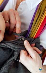 Babywearing Cover (softshell) - Beige