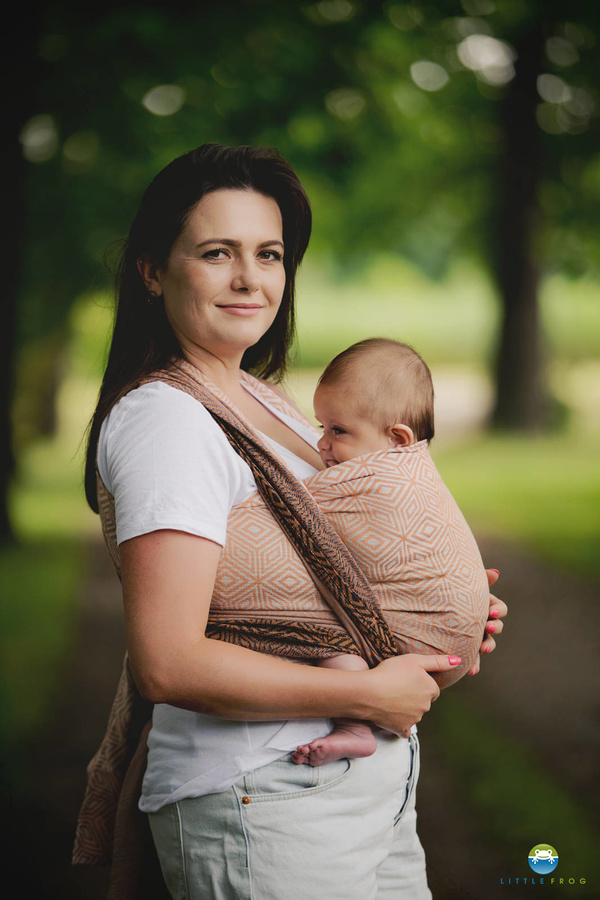 Baby Sling TENCEL™ Foxy Cube size 4
