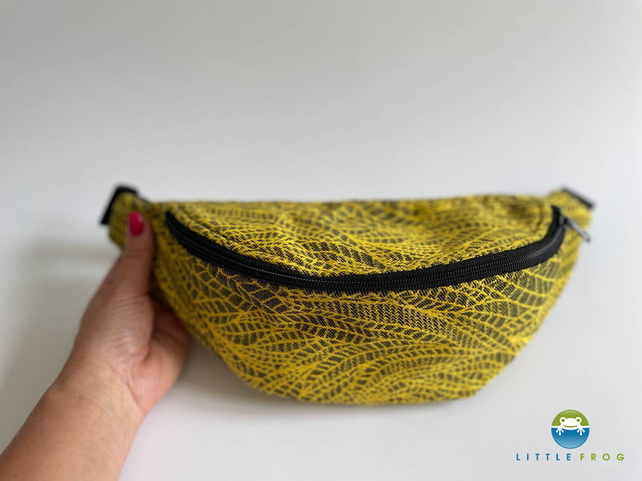 Large WAIST BAG  Little Frog - Lemon Wildness