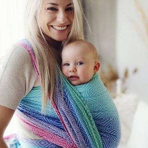 Écharpe de portage Aurora Cube - taille 4