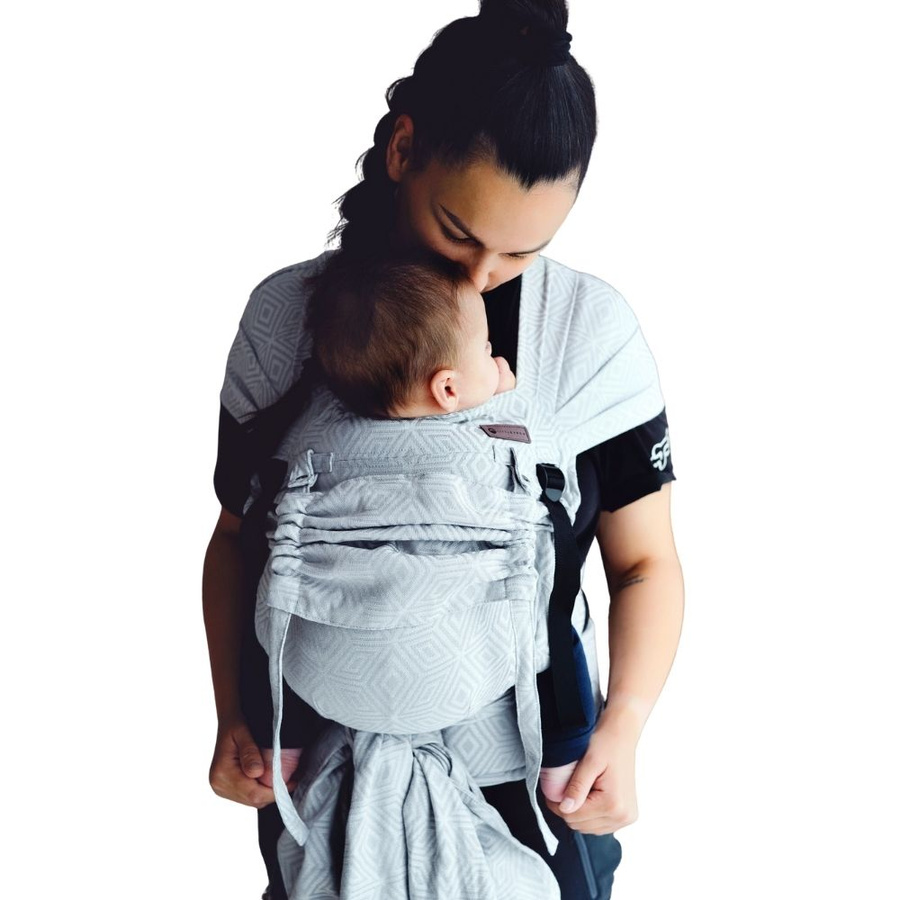Baby Carrier Cross Hybrid Grey Cube