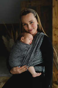 Écharpe de portage Linen Night Wildness - taille 5