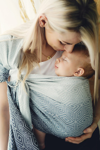 Ring Sling TENCEL™ Rocky Cube - taille L (2 ,3m)