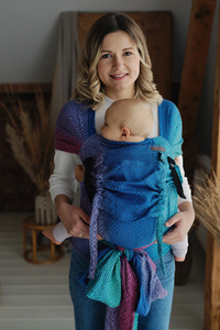 Porte-bébés Hybride Cross Hybrid TENCEL™ Aurora Cube