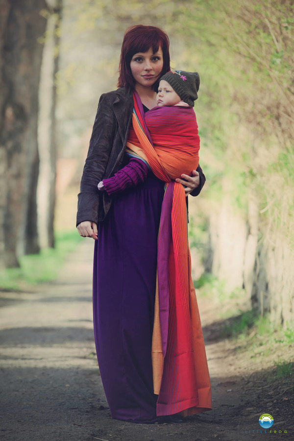 Écharpe de portage Ammolite in Love - taille 5 /2e choix