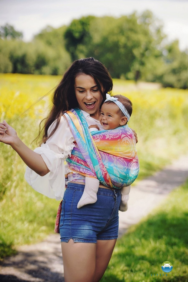 Baby Sling Linen Flower Bloom size 7