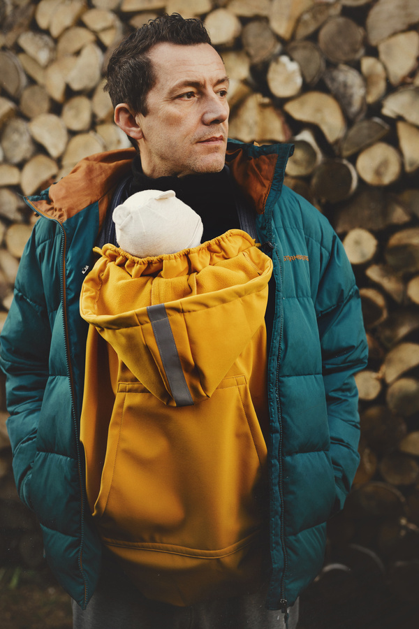 Babywearing Cover (softshell) - Sunshine