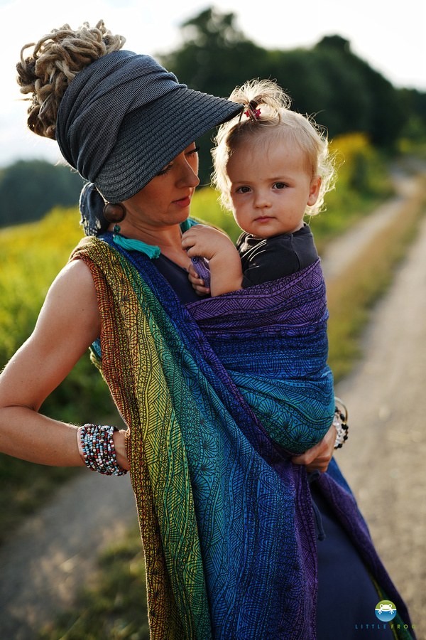 Baby Sling Rainbow Harmony - size 7
