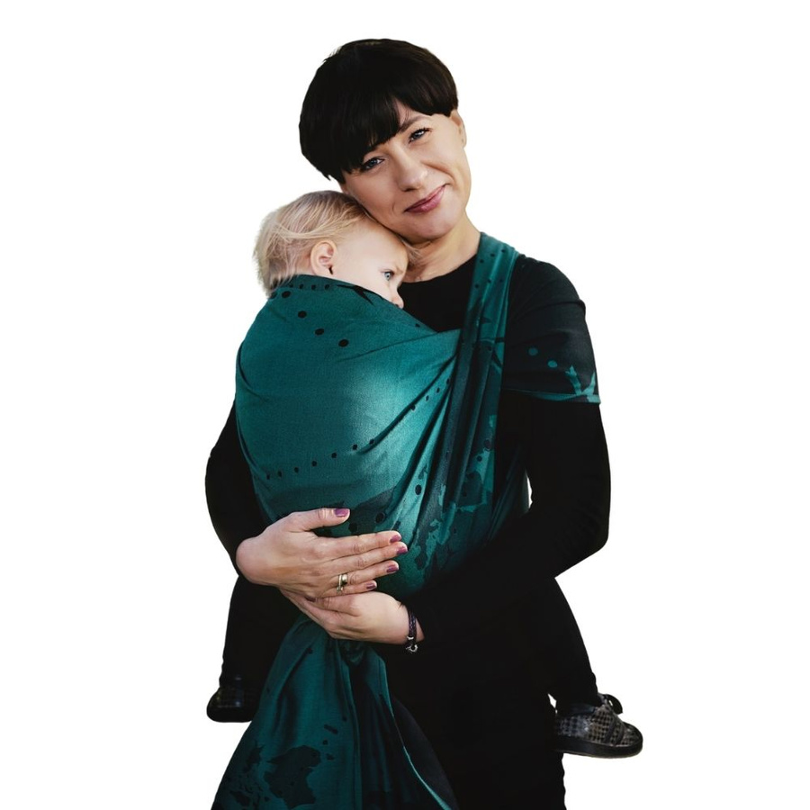 Baby Sling Teal Wanderlust size 5