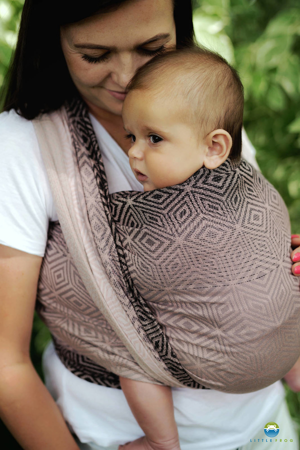 Baby Sling TENCEL™ Charmy Cube size 4